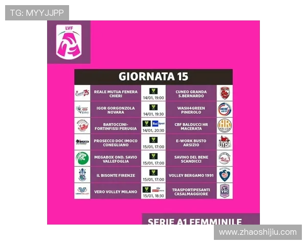 2025年意甲女排联赛赛程完整发布 全程精彩对决不可错过 2025年意甲女排联赛赛程完整发布 全程精彩对决不可错过